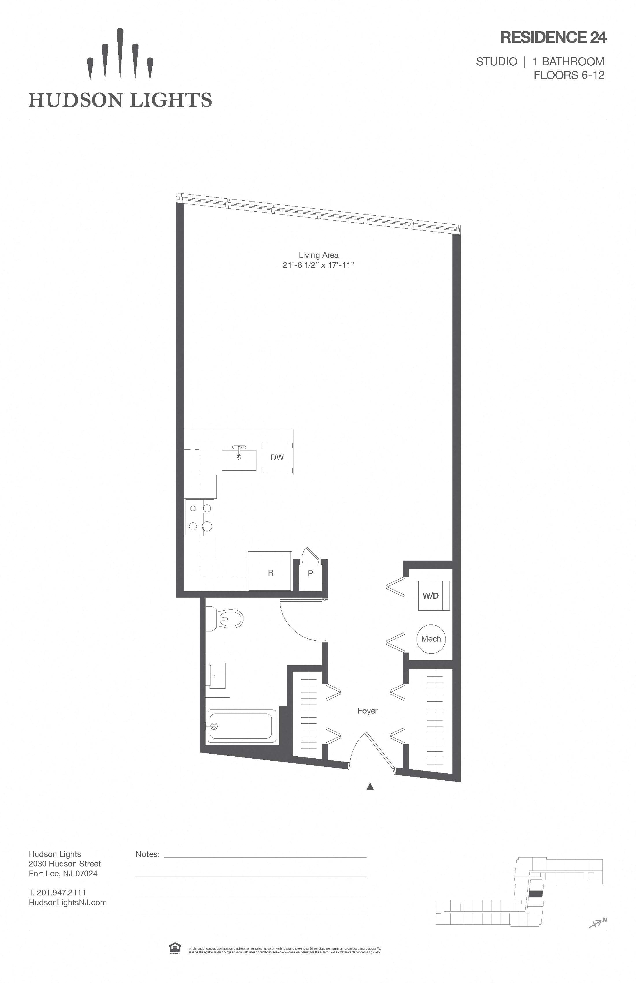 Residence 24 floor plan