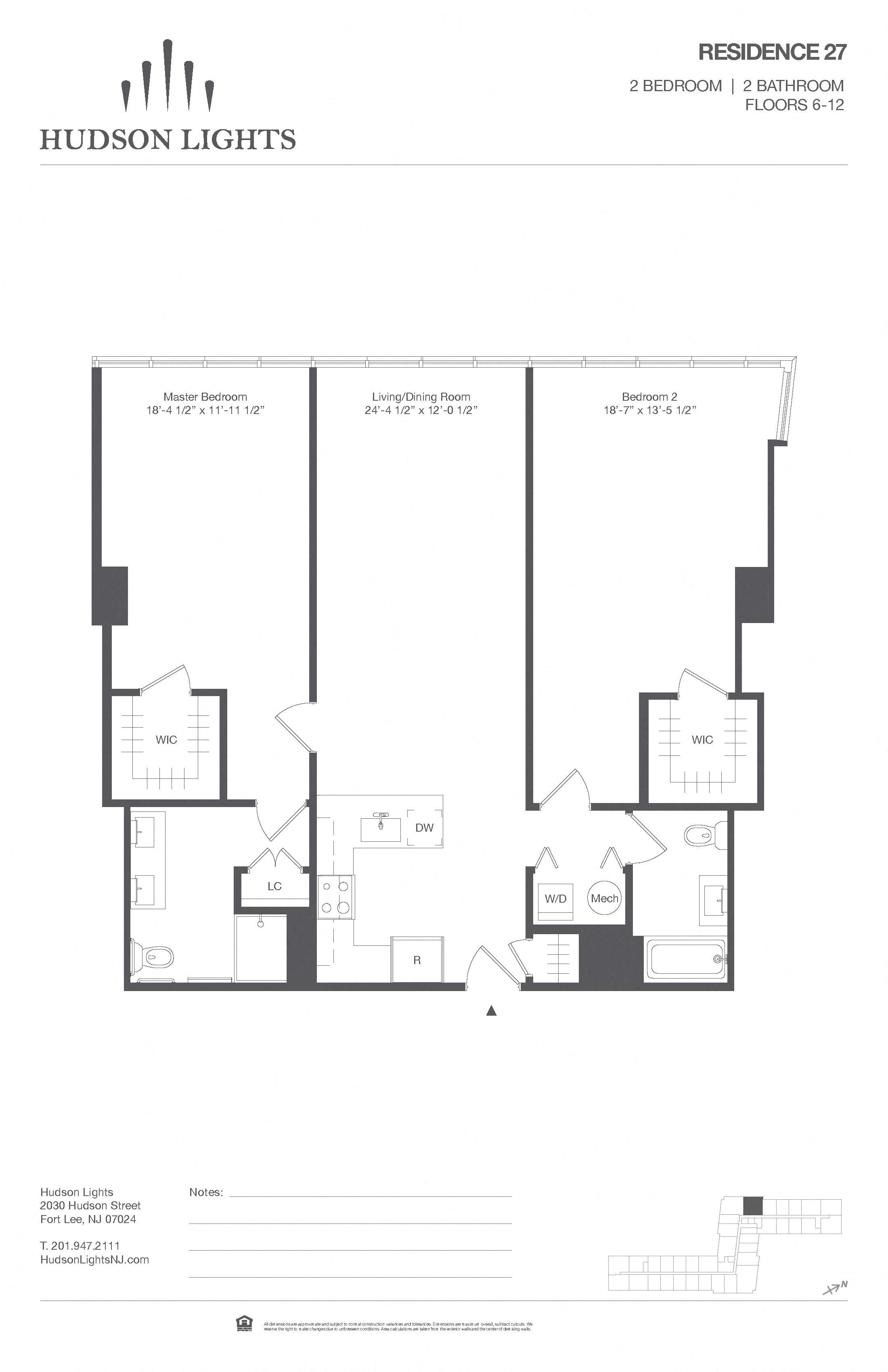Residence 27 floor plan
