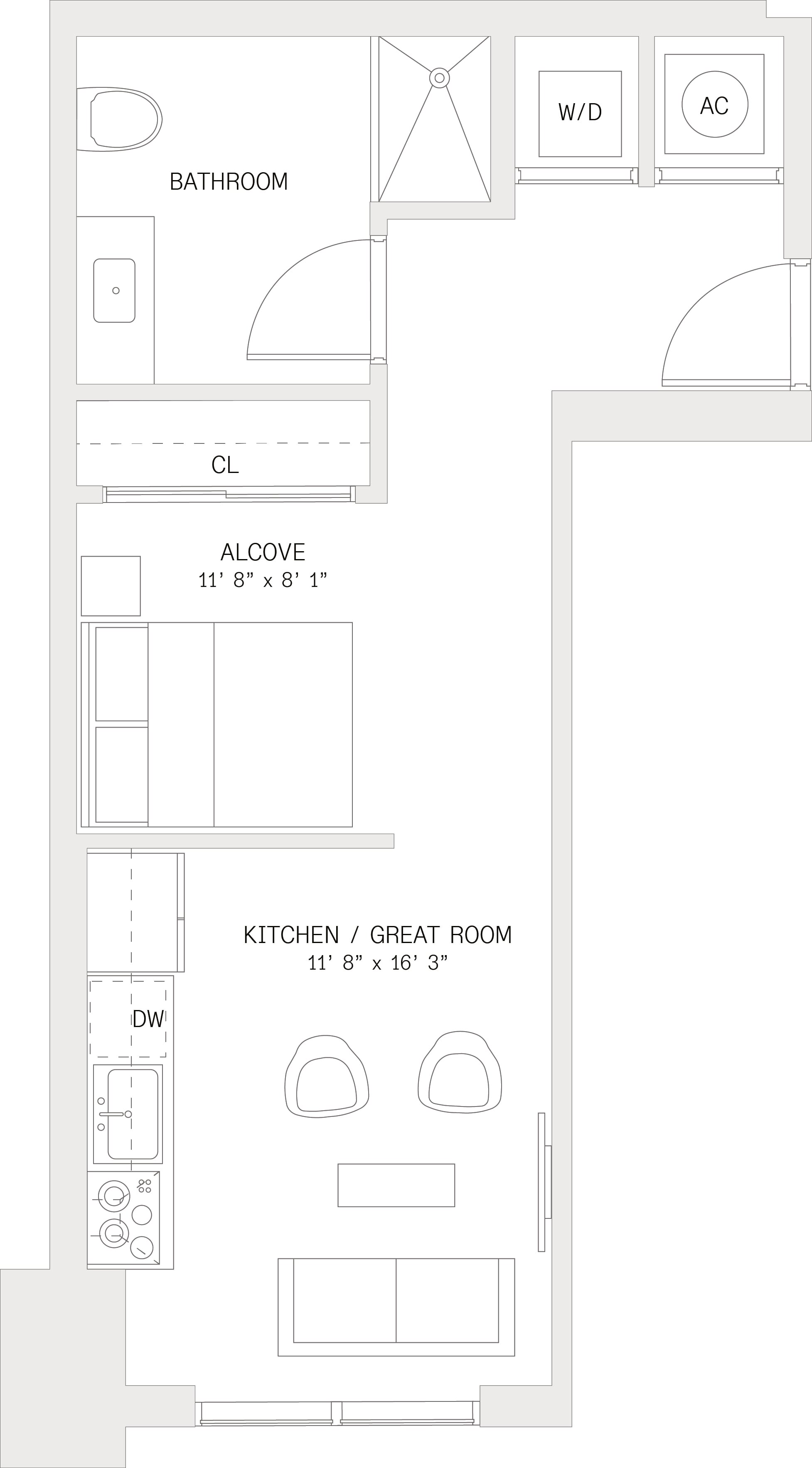 Studio-S4 floor plan