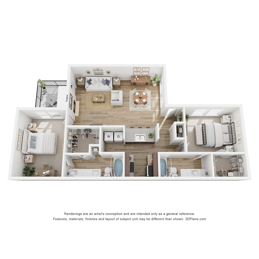 F floor plan