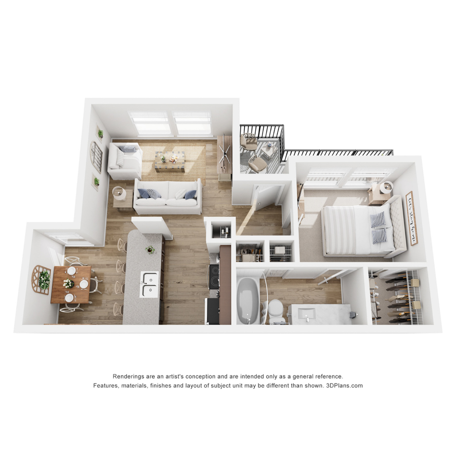 A floor plan