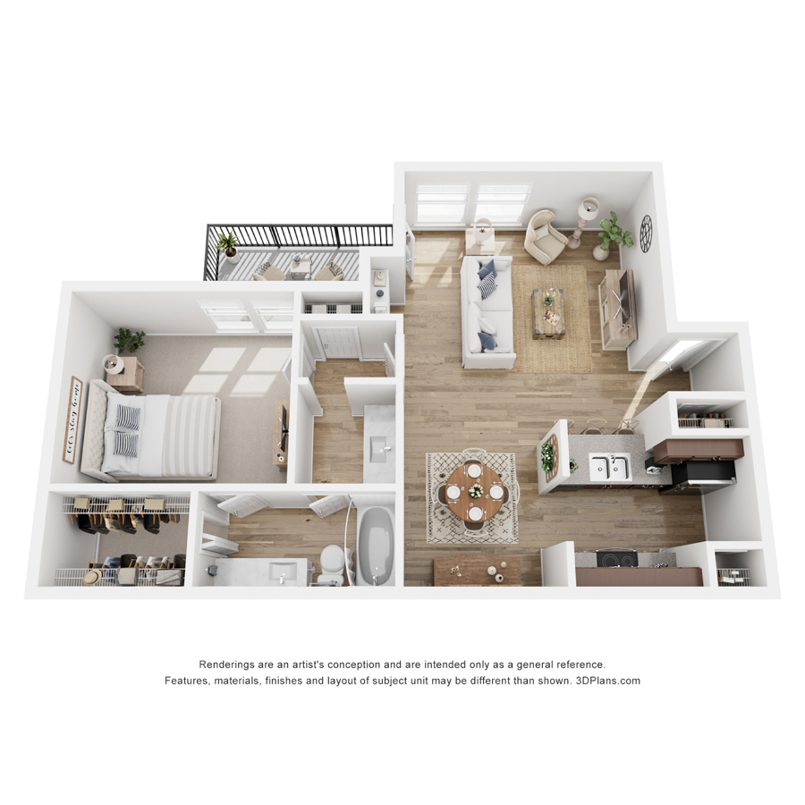 C floor plan