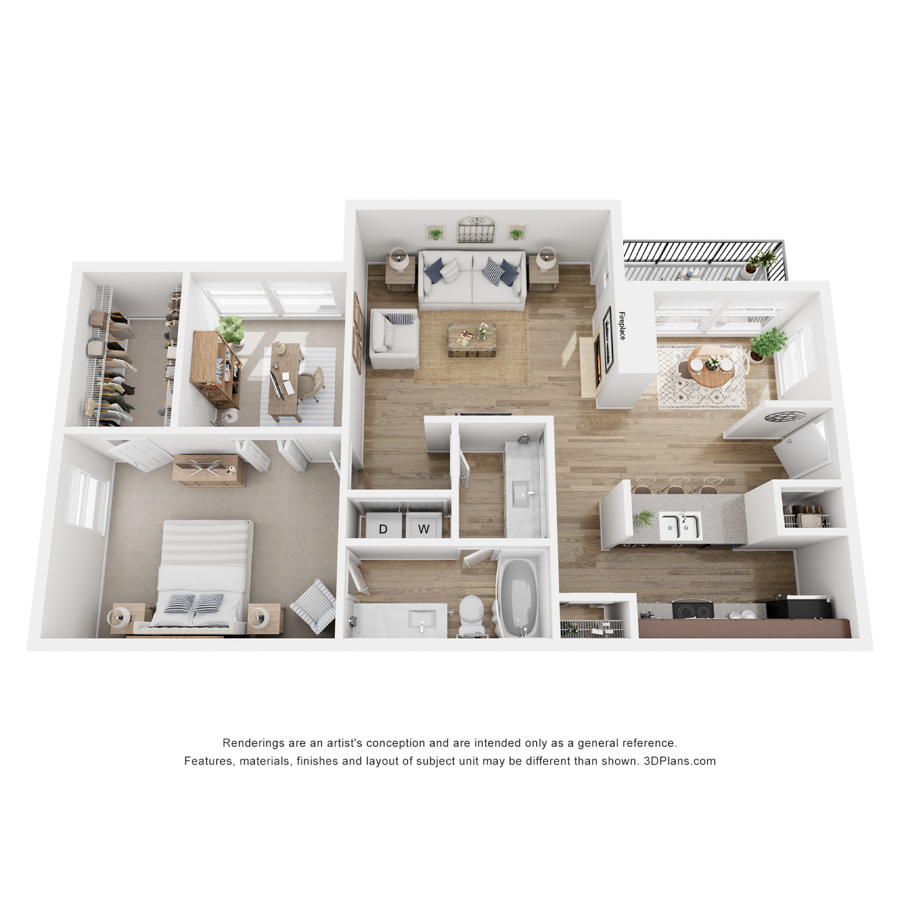 BTB-D1 floor plan