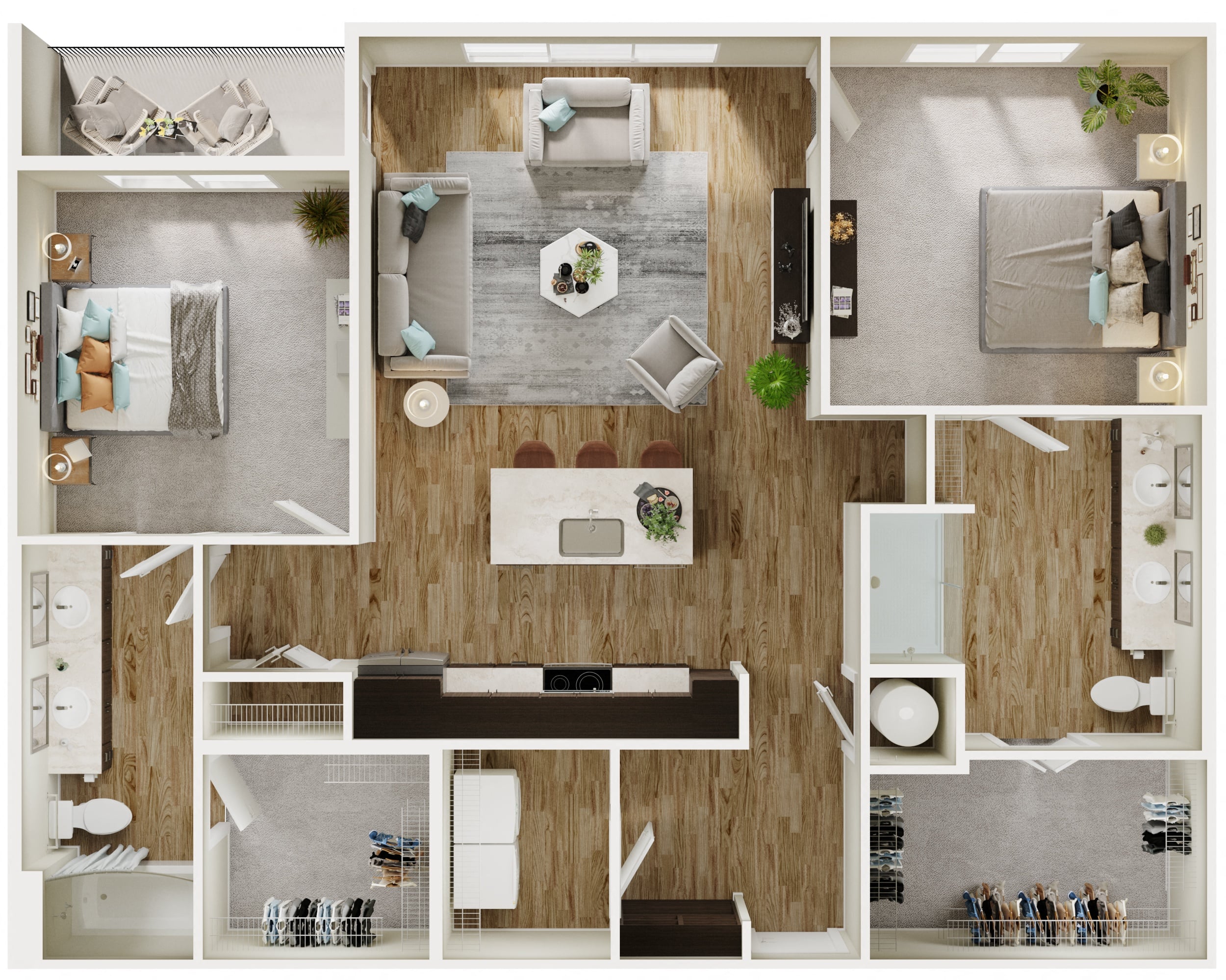 B6 floor plan