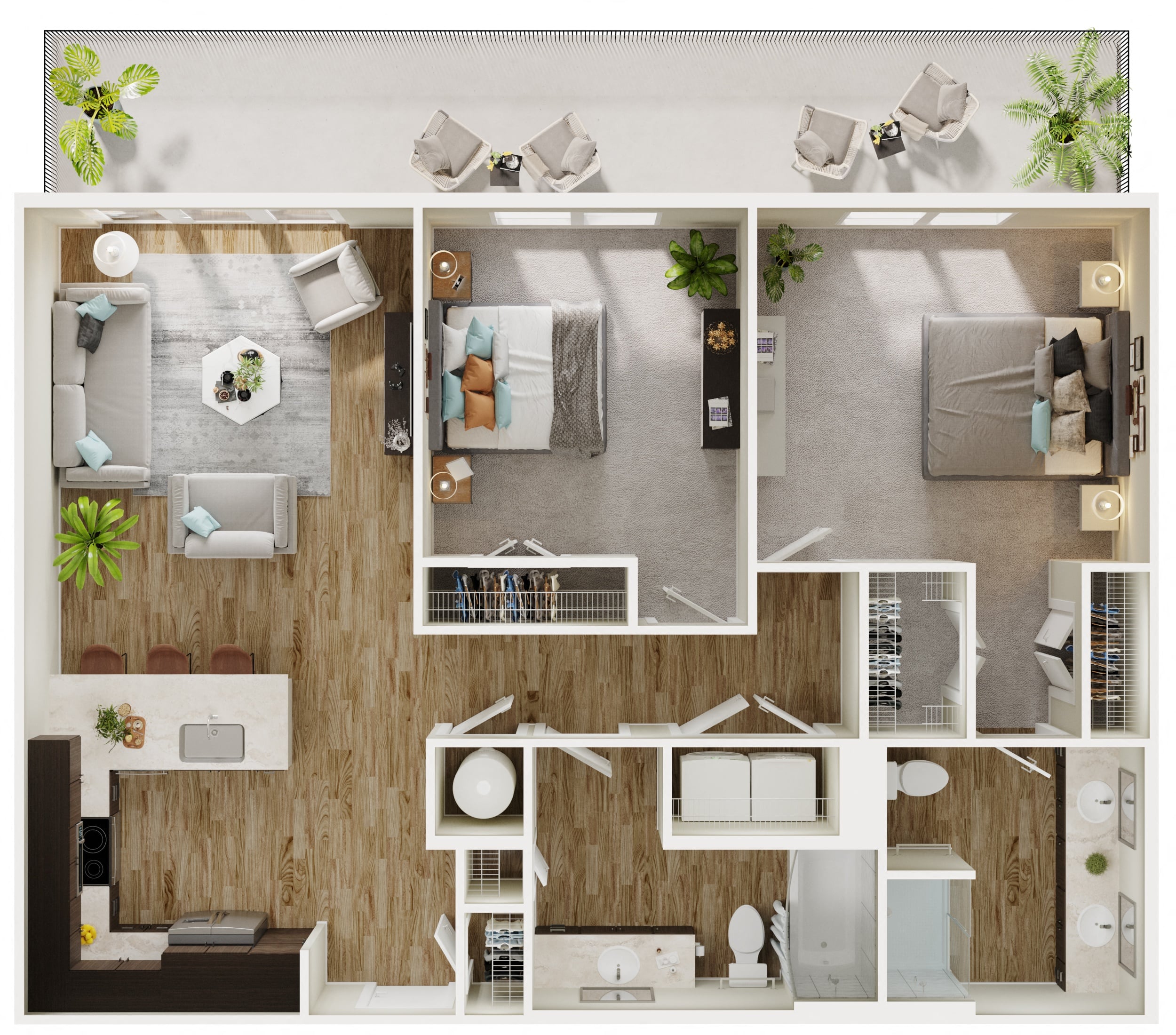 B2 floor plan