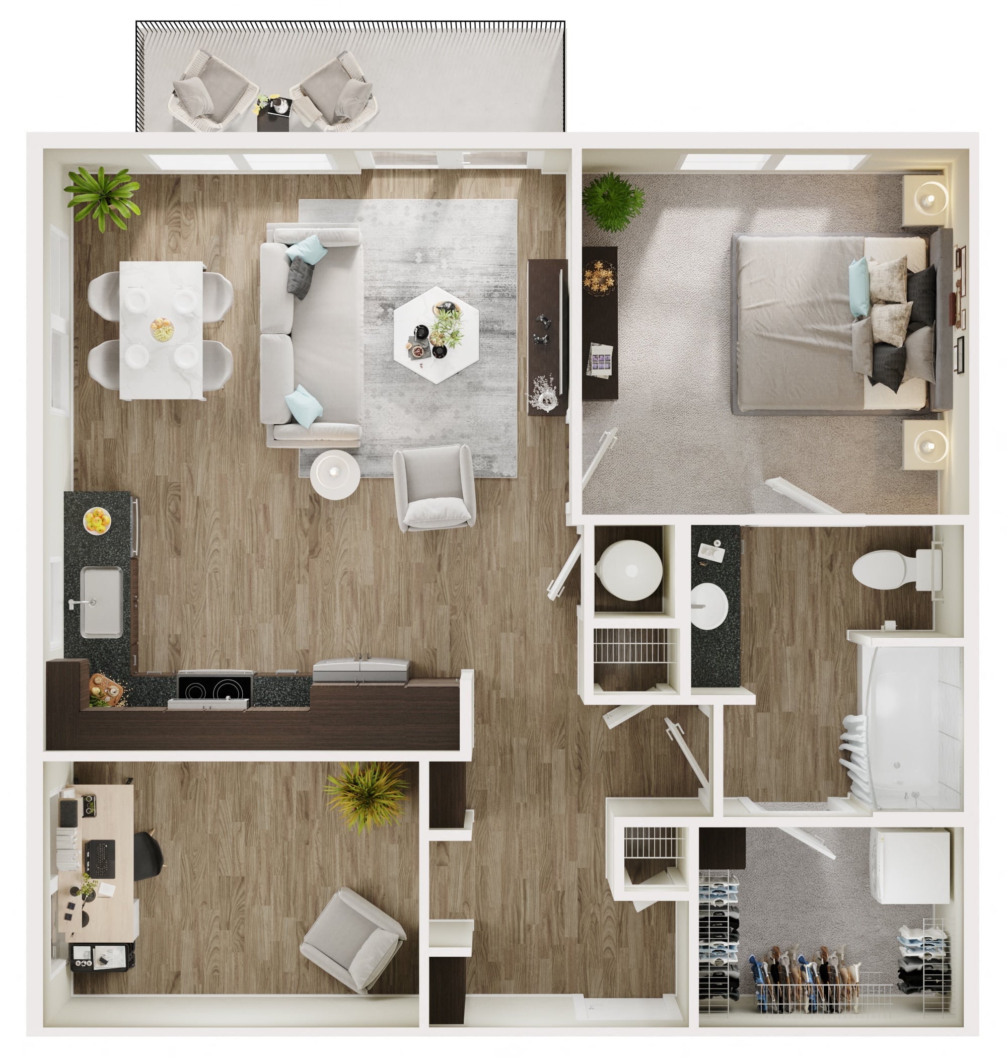 The Flats at River North 7 of 9