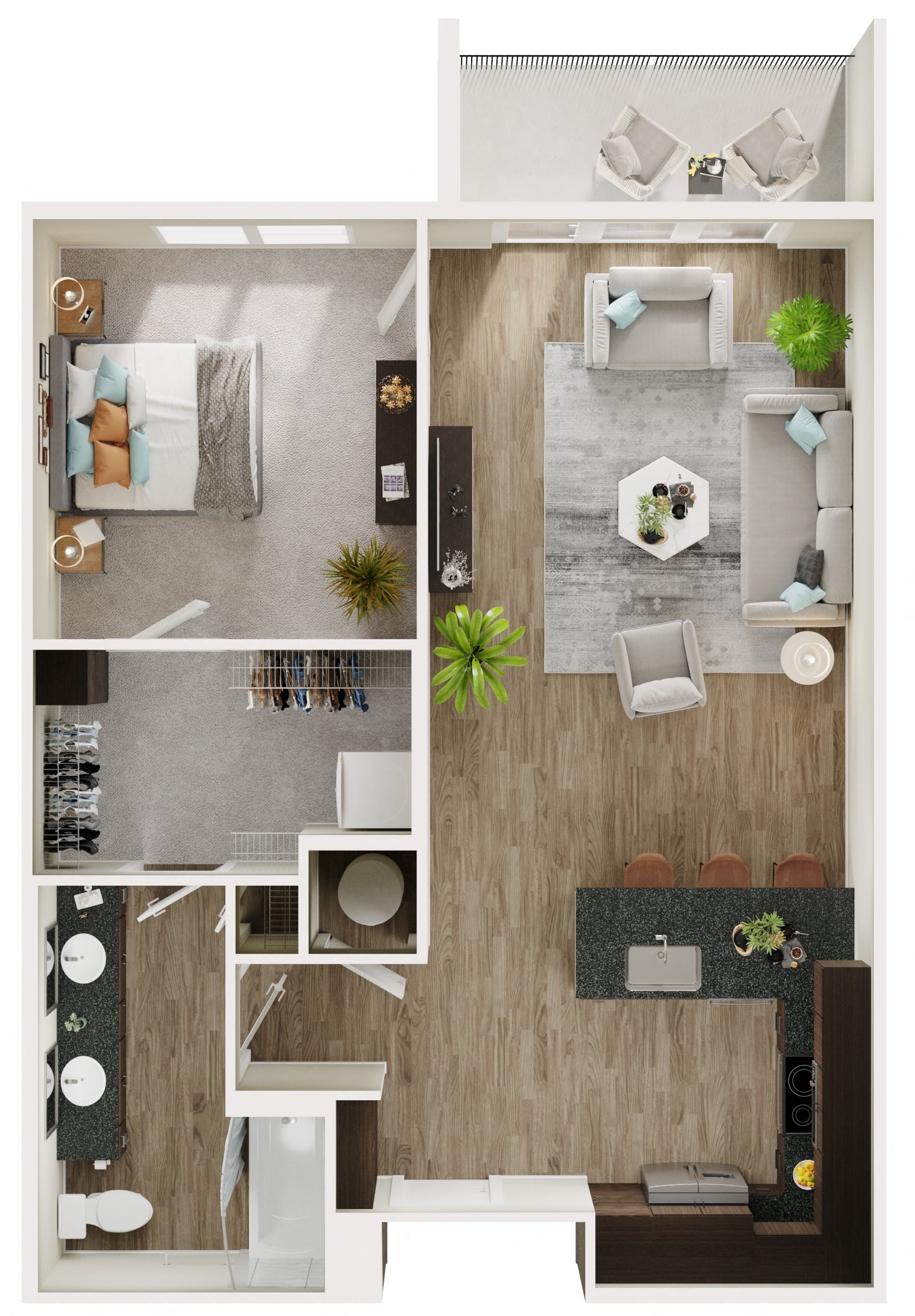 A6 floor plan