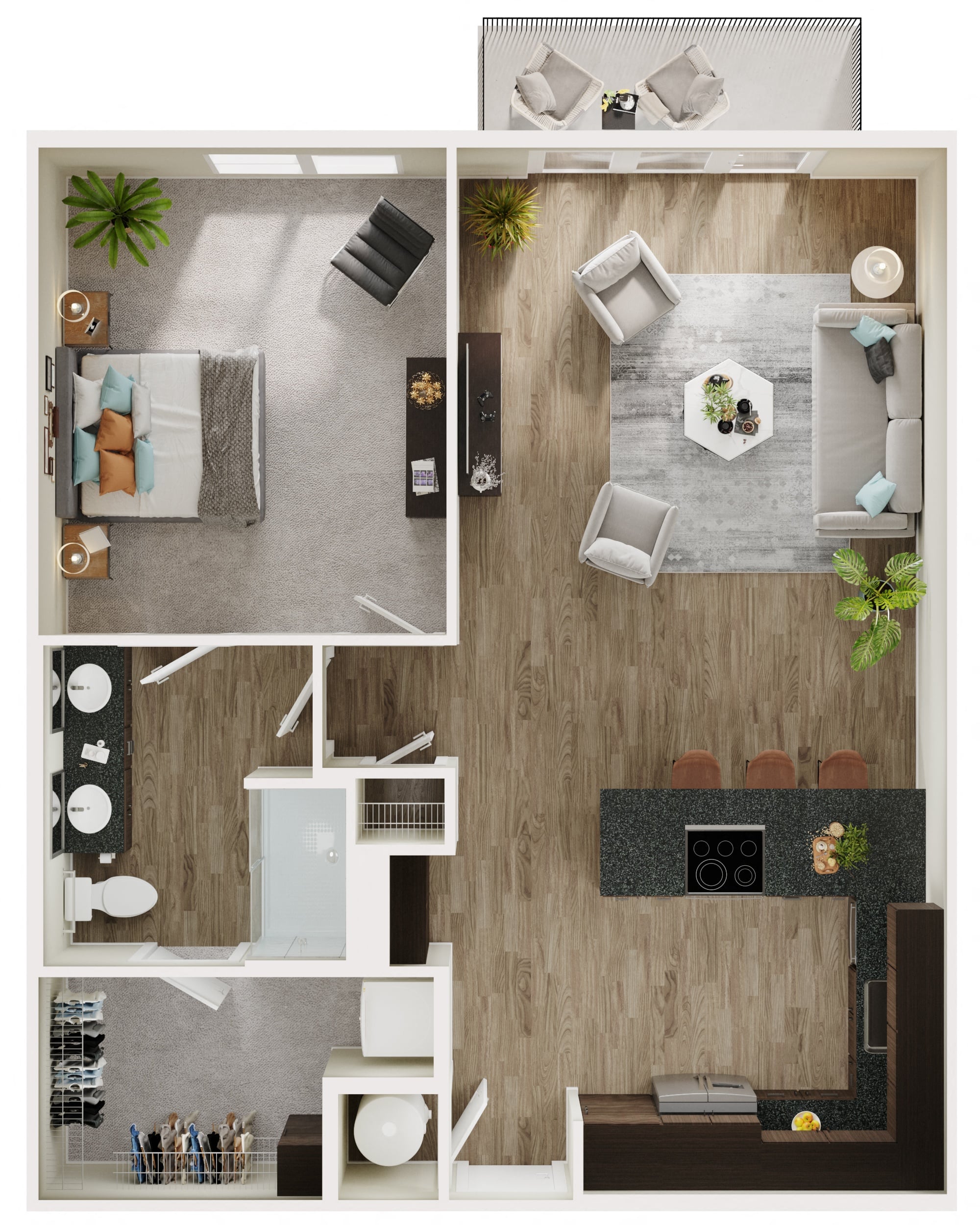 The Flats at River North 6 of 9