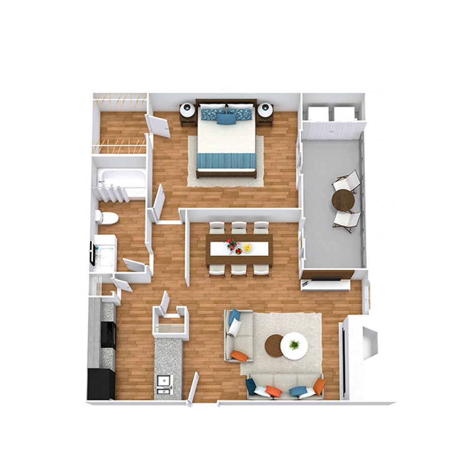 A1 floor plan