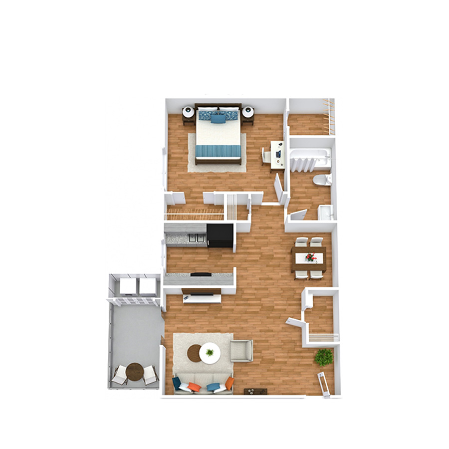 A2 floor plan
