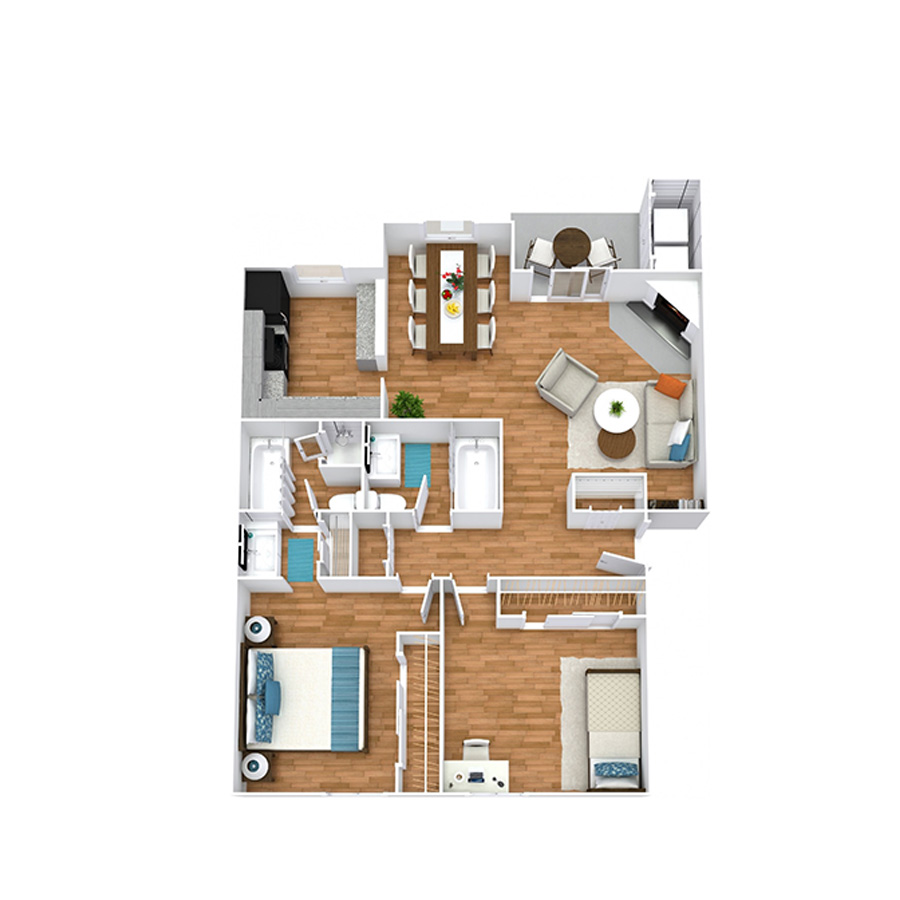 B2 floor plan