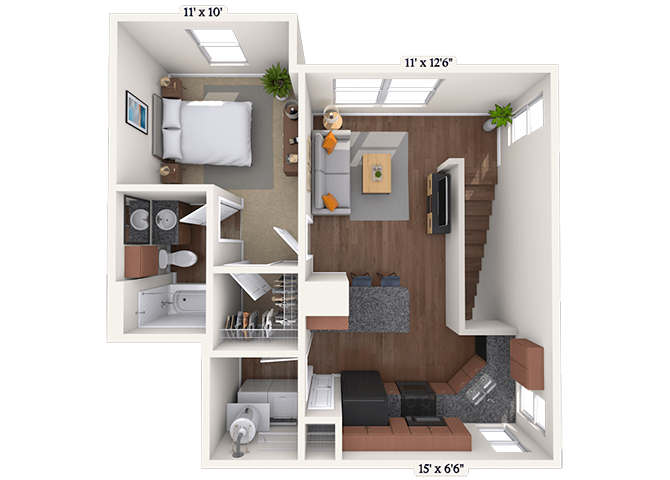 Tortuga floor plan