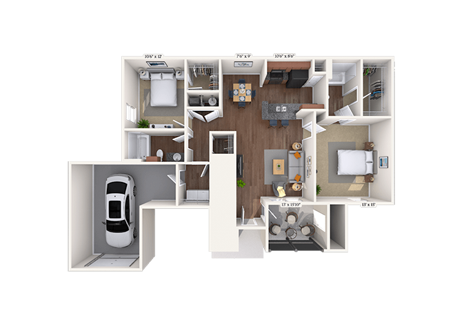 Cozumel floor plan