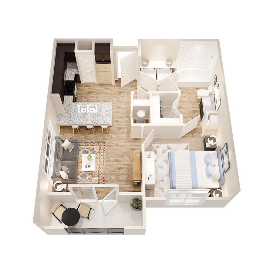 A1 floor plan
