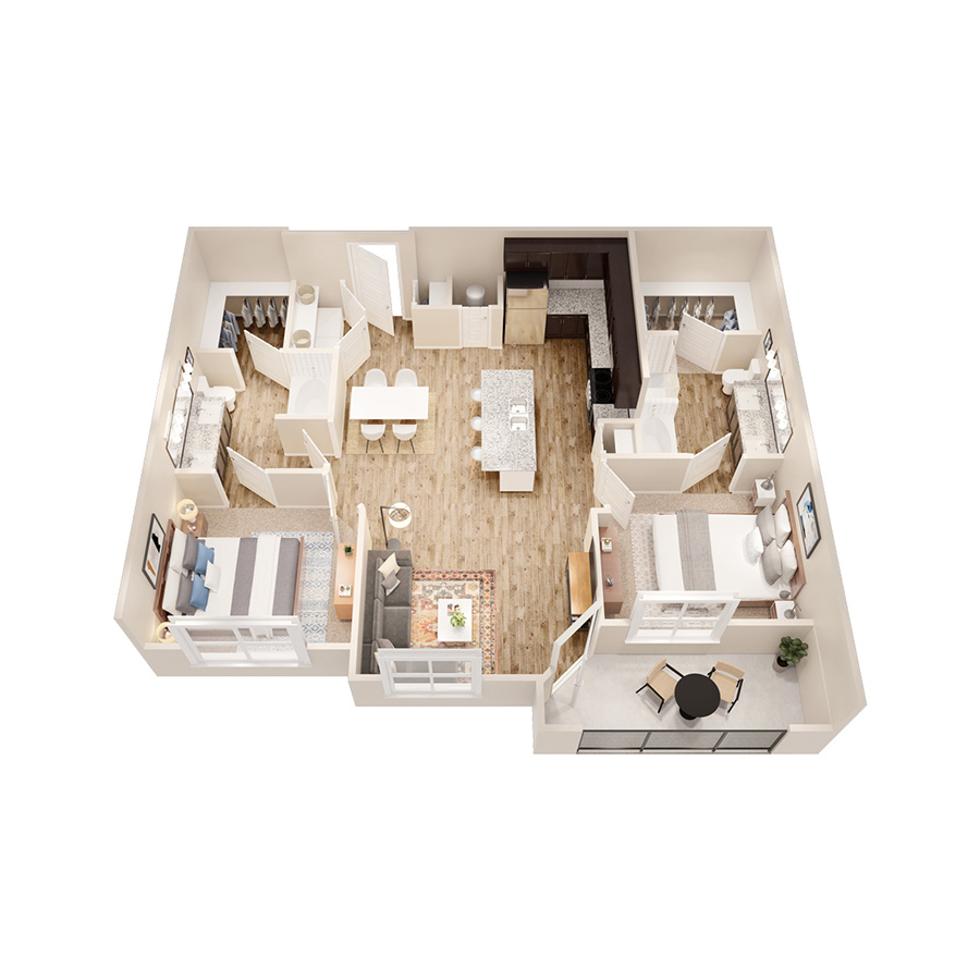 B2 floor plan