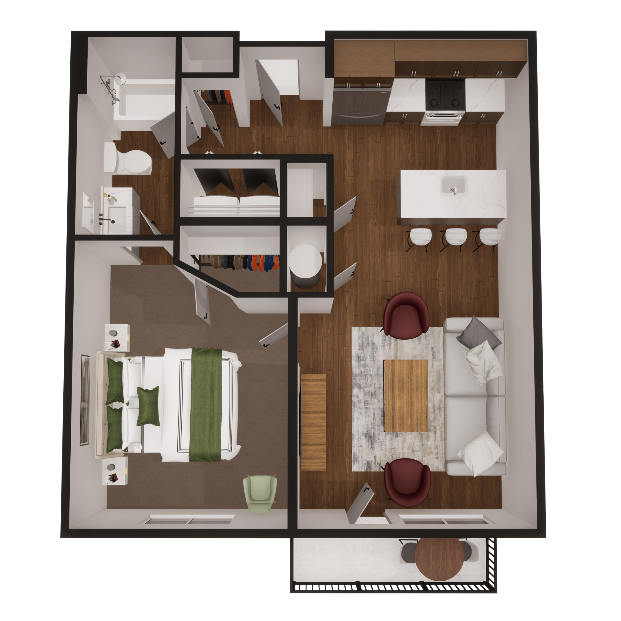A1 floor plan
