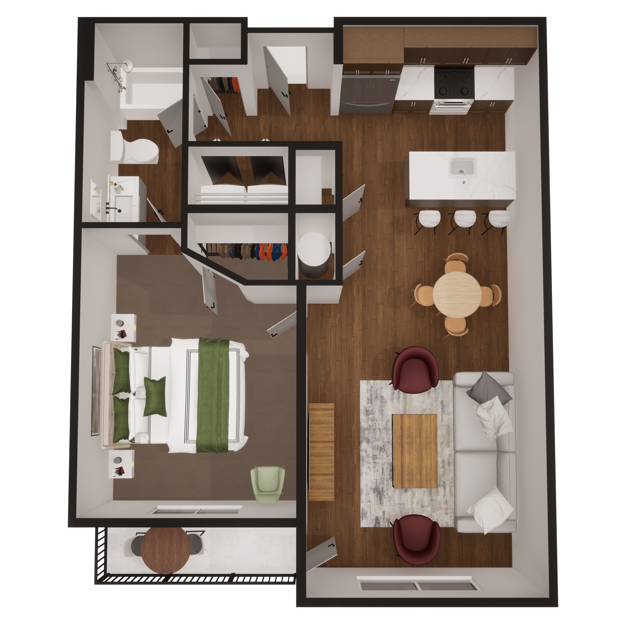 A2 floor plan