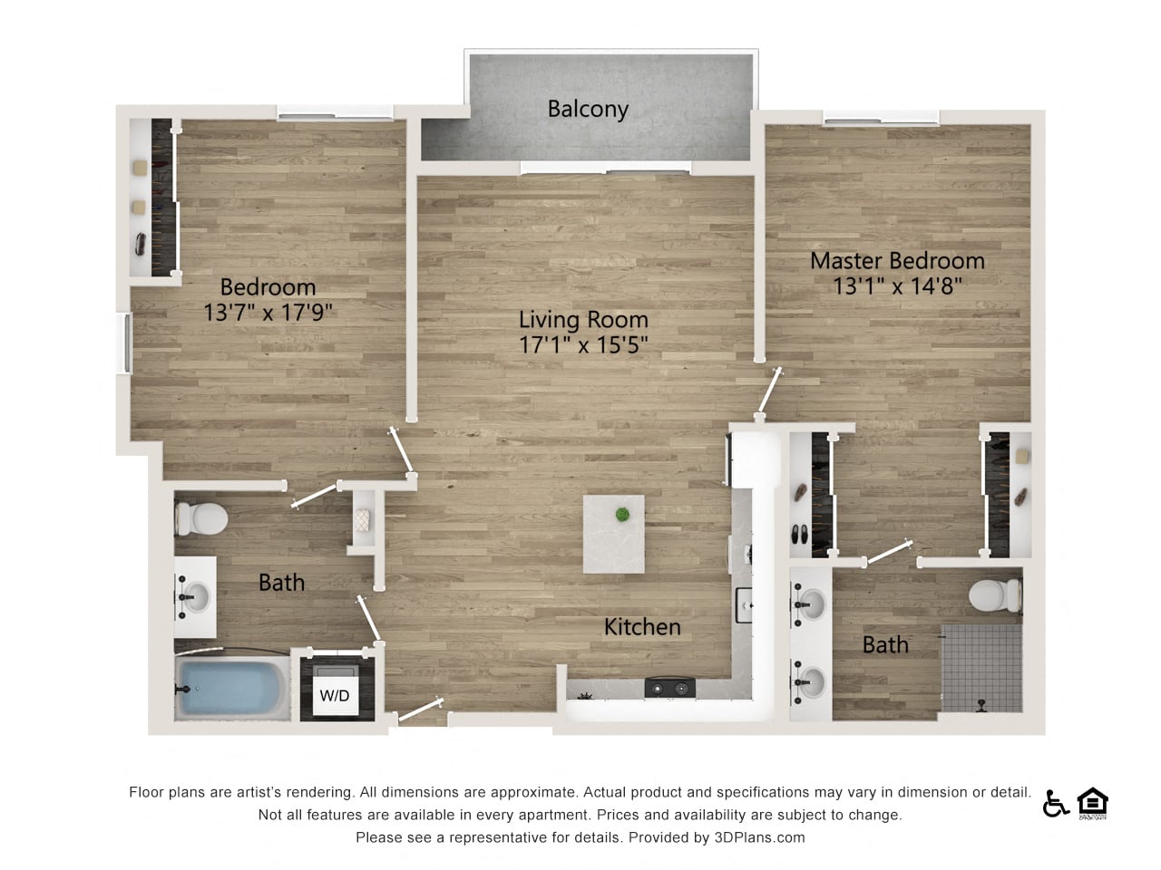 2-E floor plan