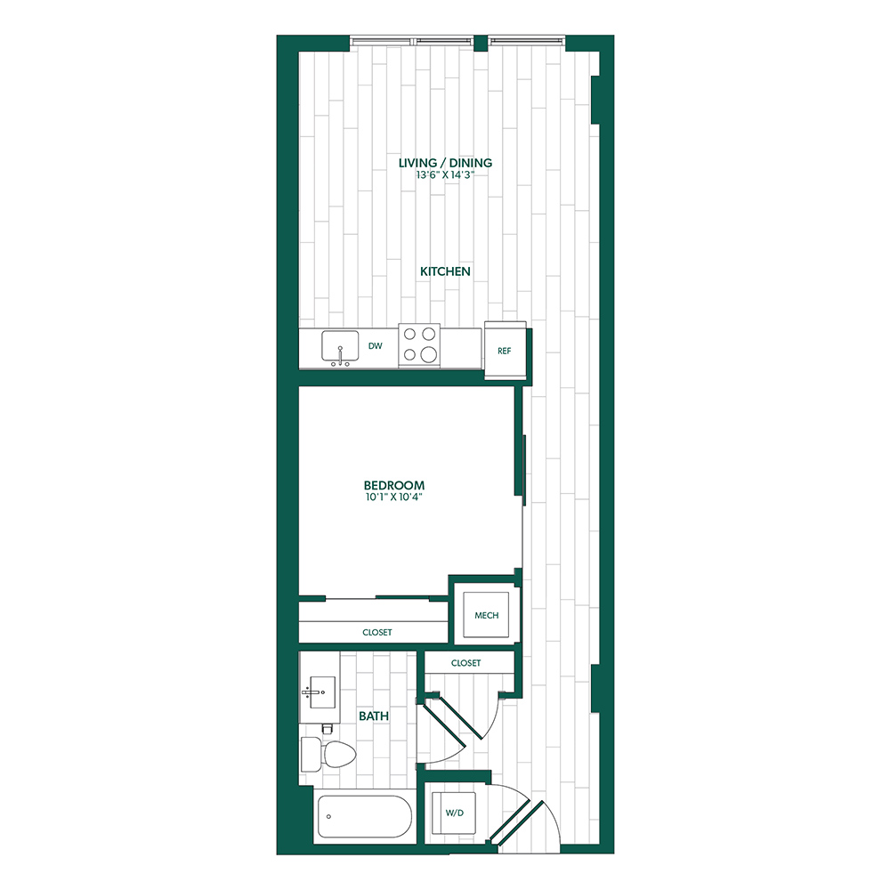 A01A floor plan
