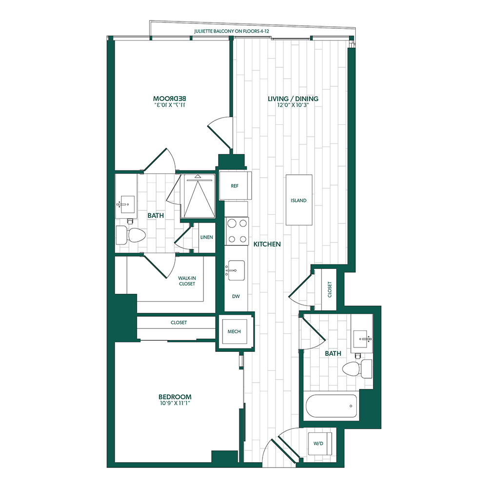 C021 floor plan