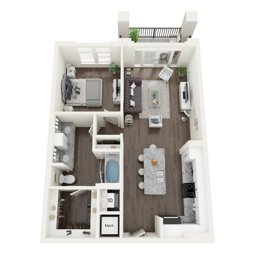 A-2 floor plan
