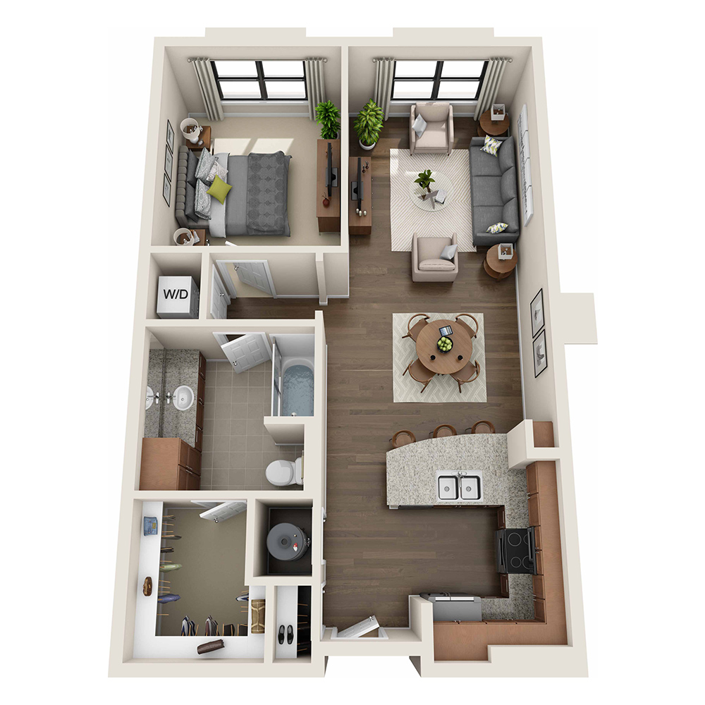 Canary floor plan