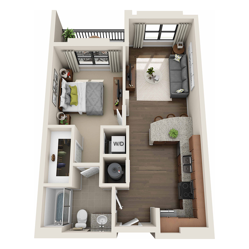 Caye floor plan