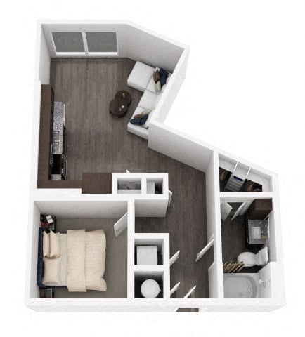 A2 floor plan