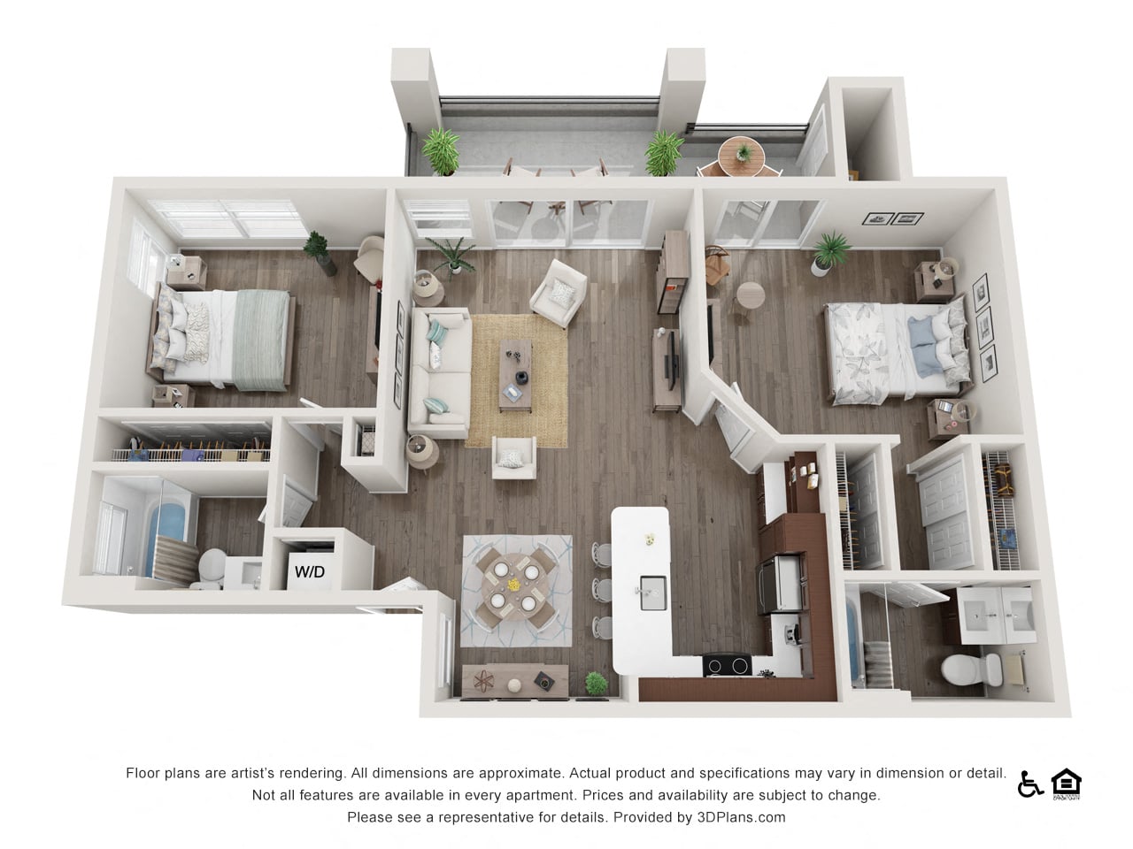 Sunset floor plan
