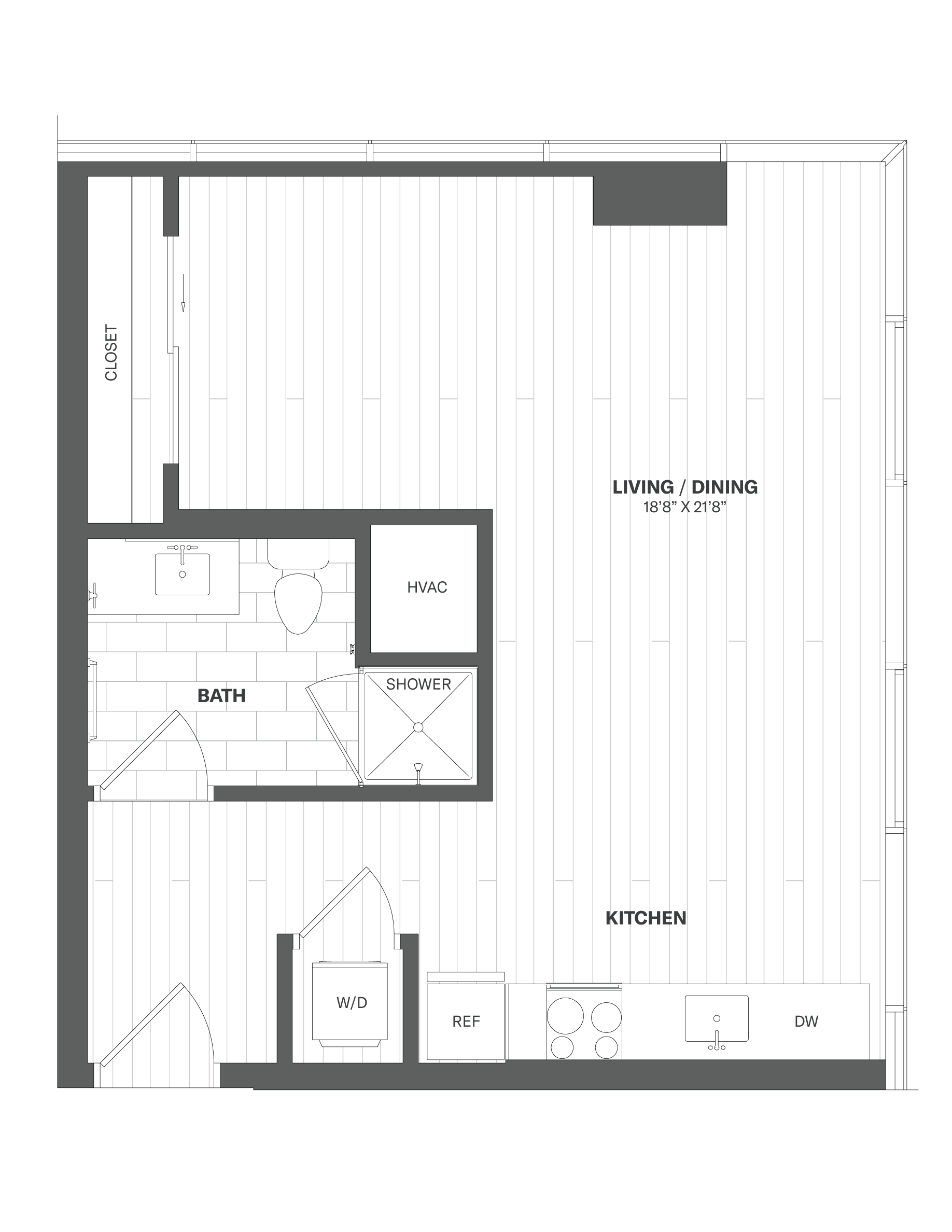 Studio-X12 floor plan