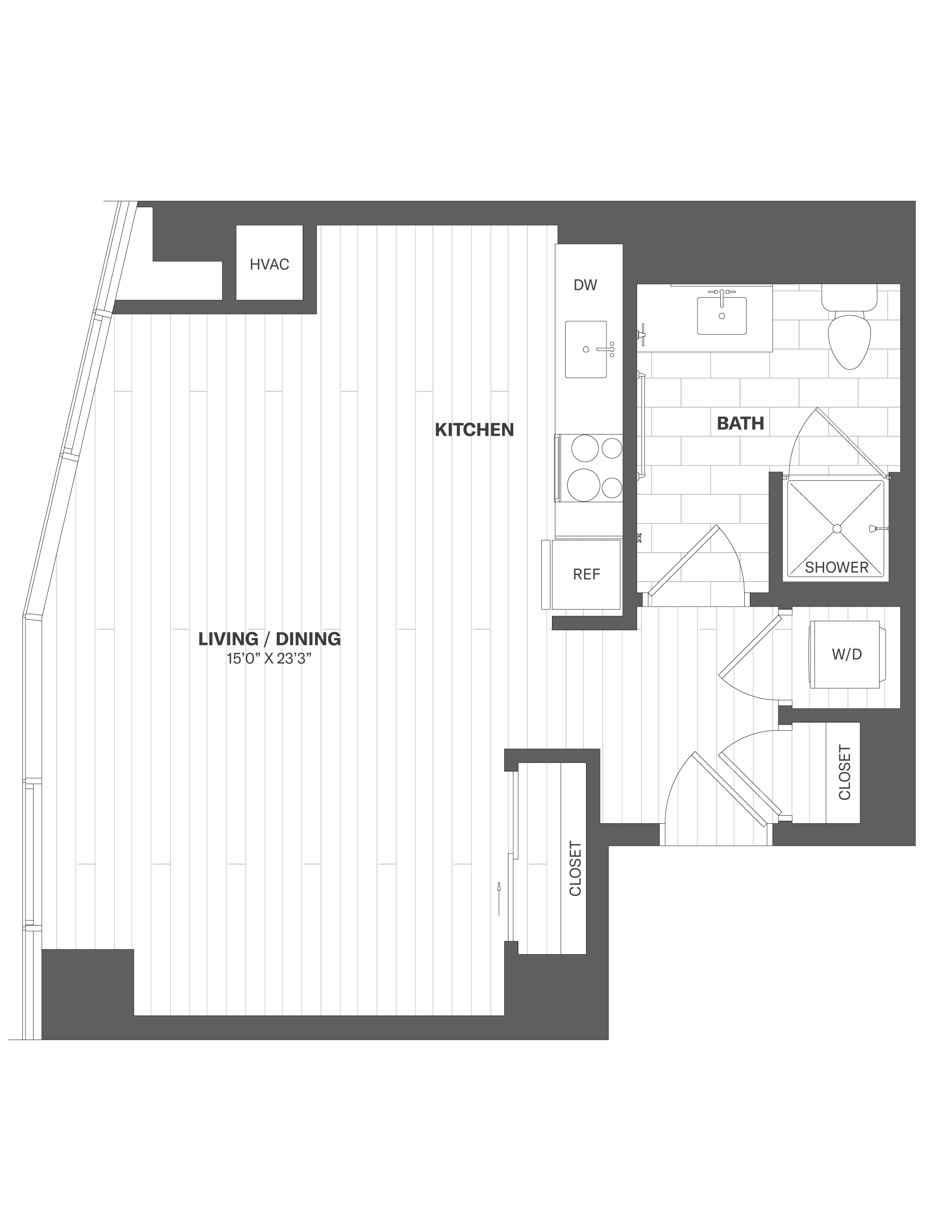 Studio-X13 floor plan