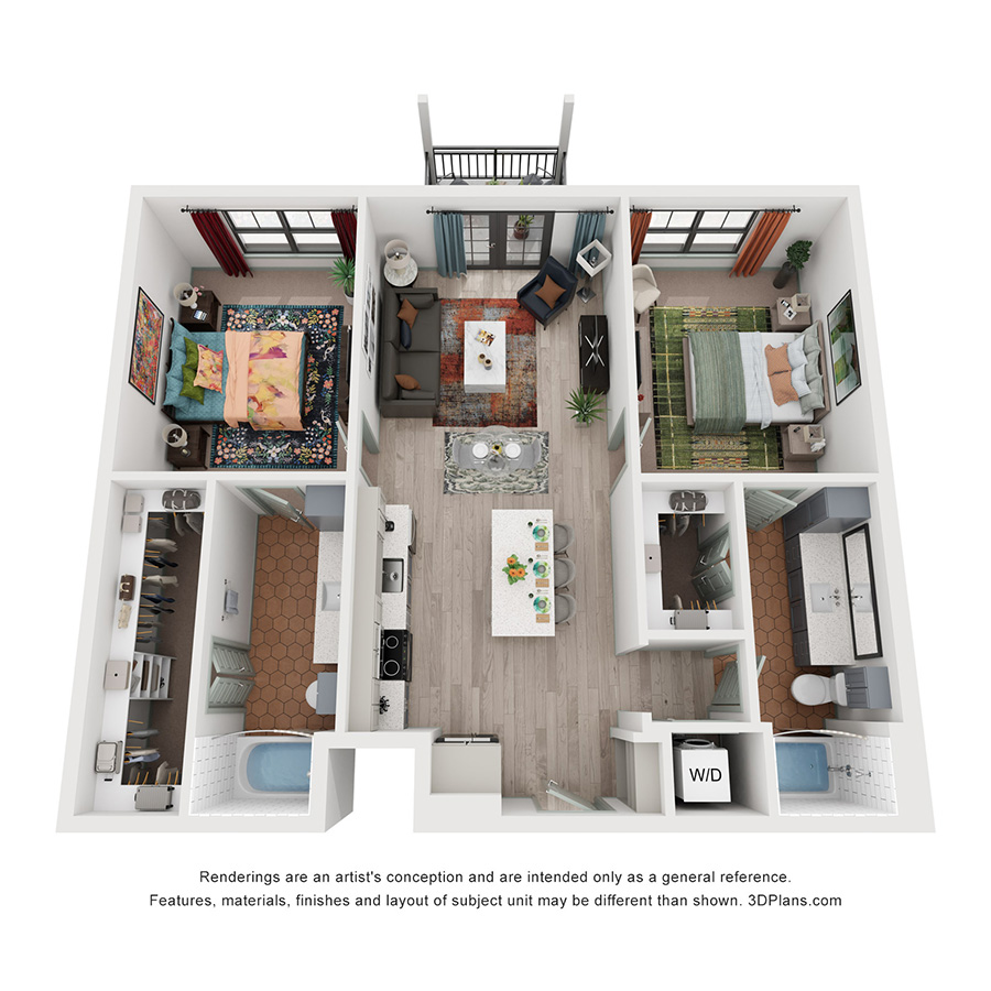 B2 floor plan