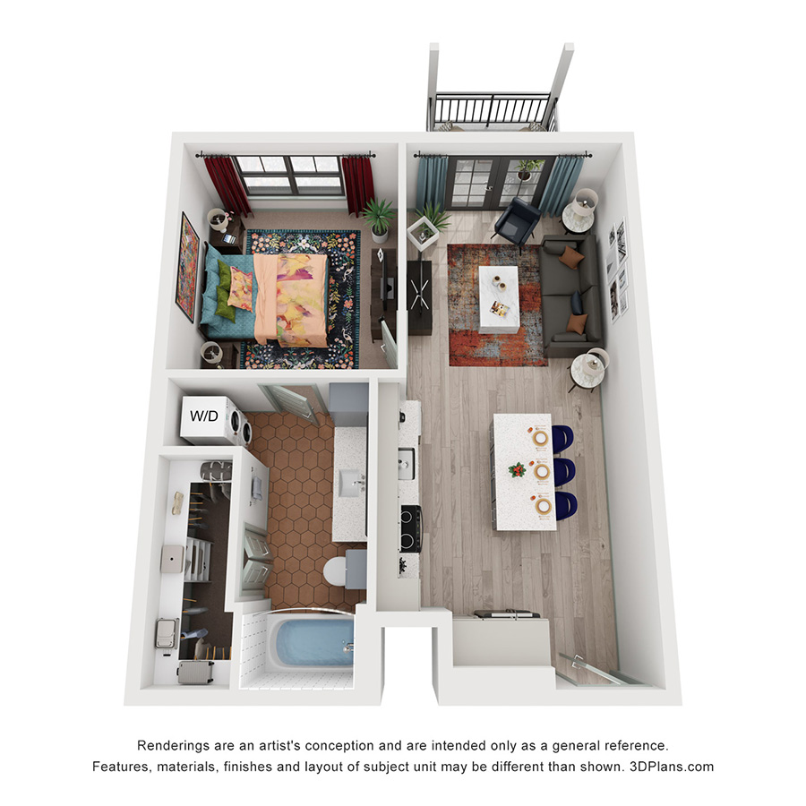 A1 floor plan