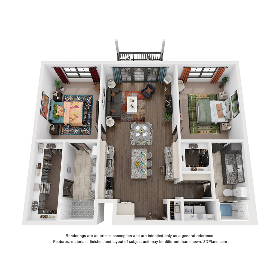 B6 floor plan