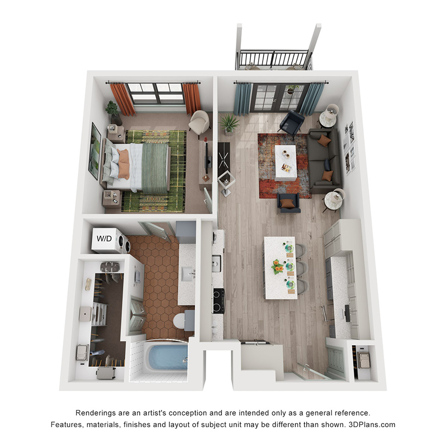 A6 floor plan