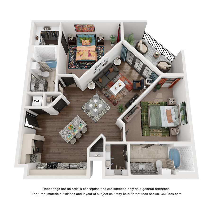 B3a floor plan