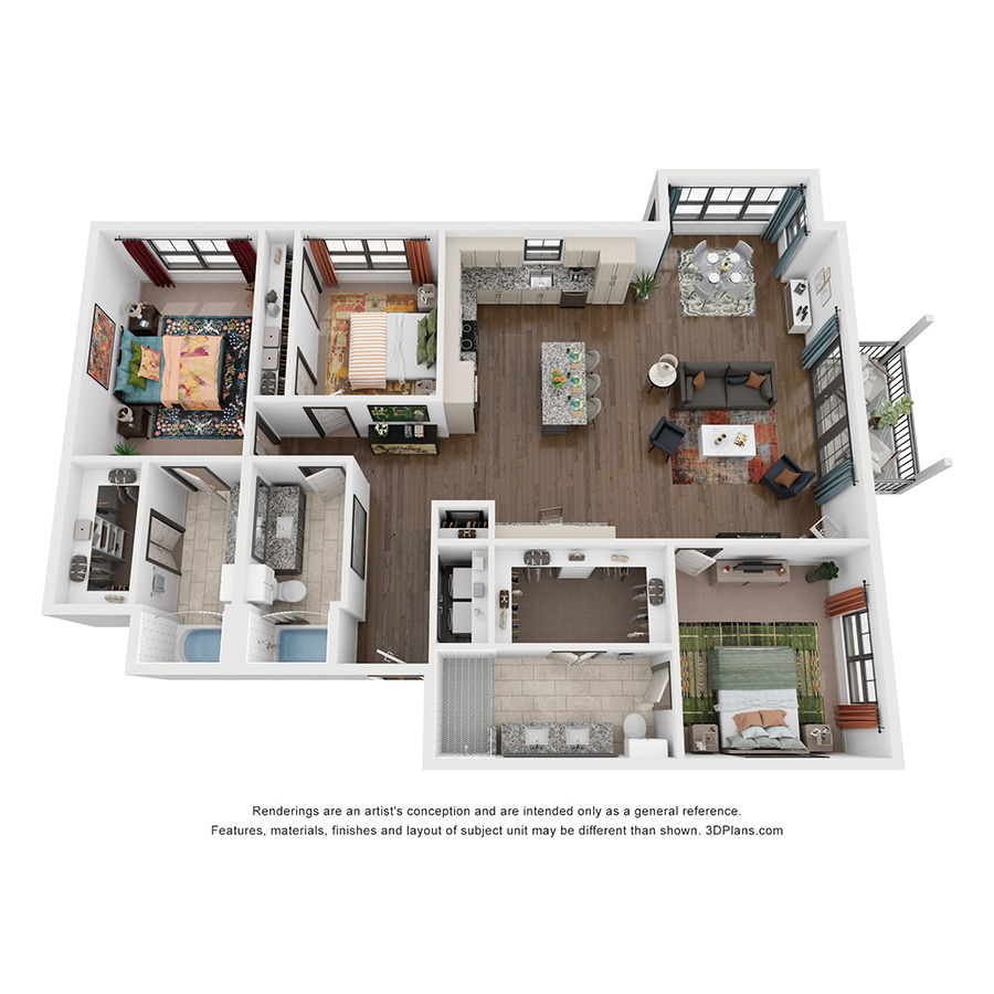 C1 floor plan