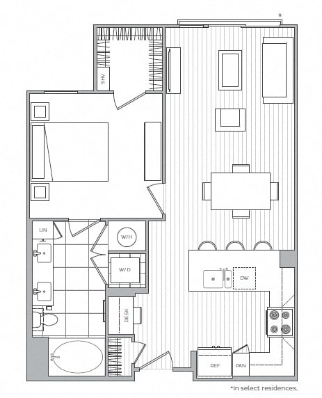 C floor plan