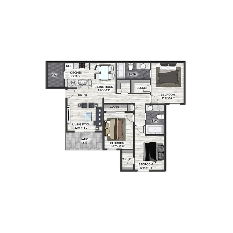 C1 floor plan