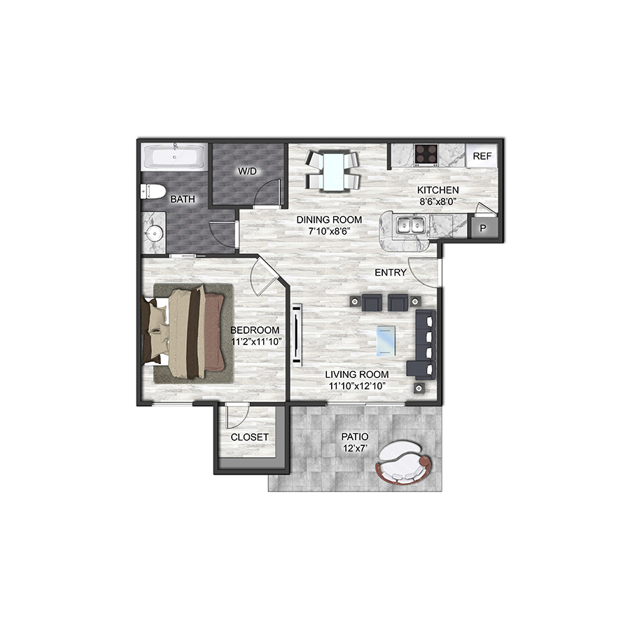 A1 floor plan