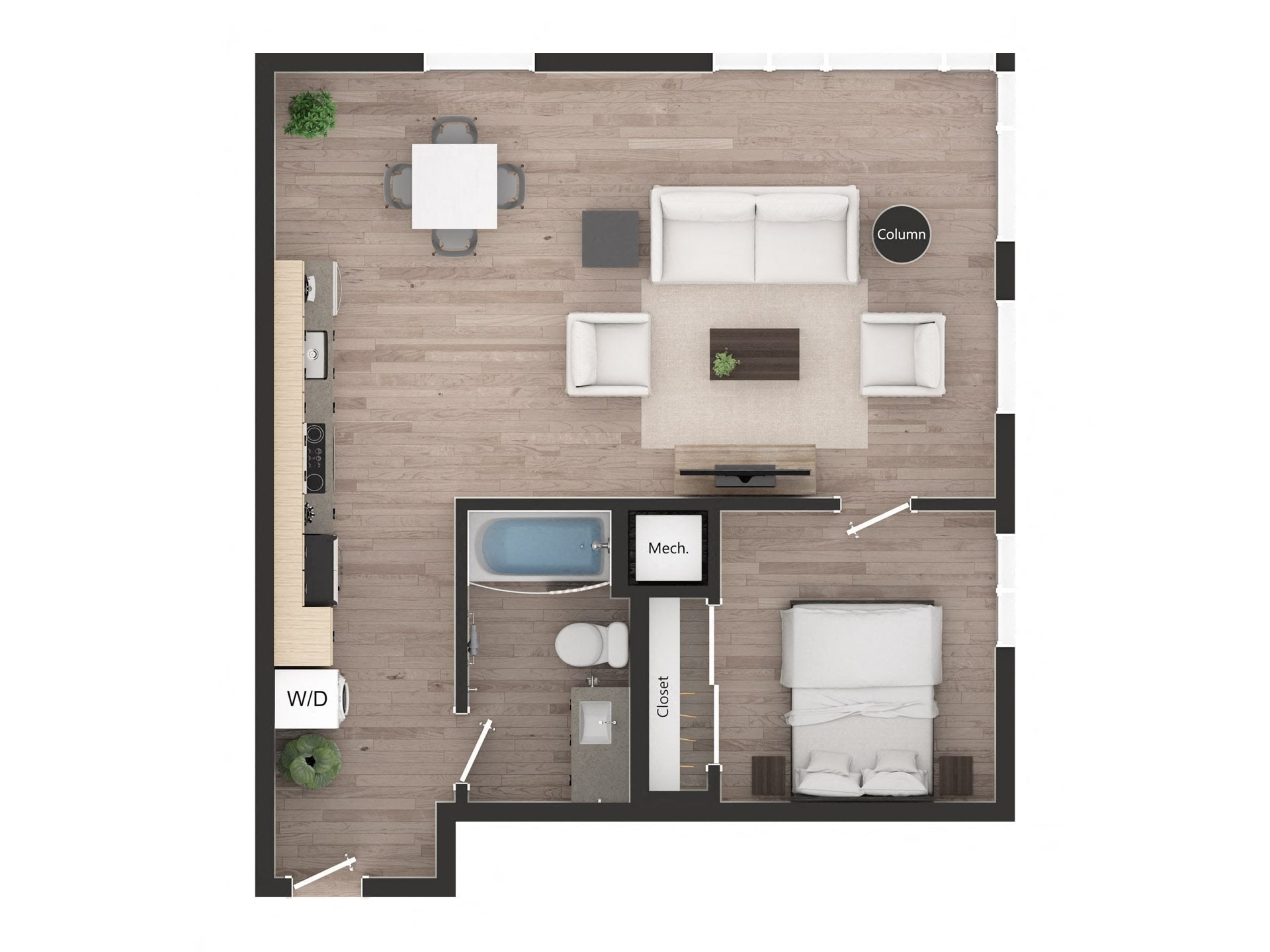 1BD1zj floor plan