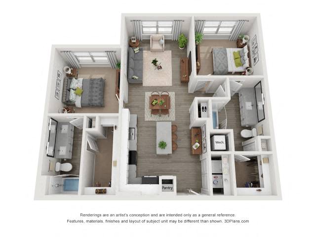 Della floor plan