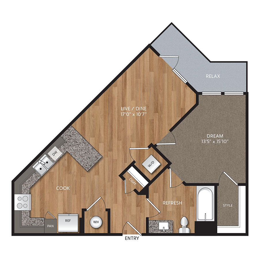 A2 floor plan