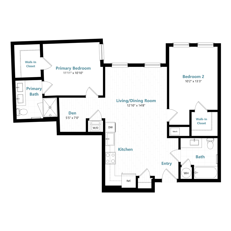 B12D floor plan