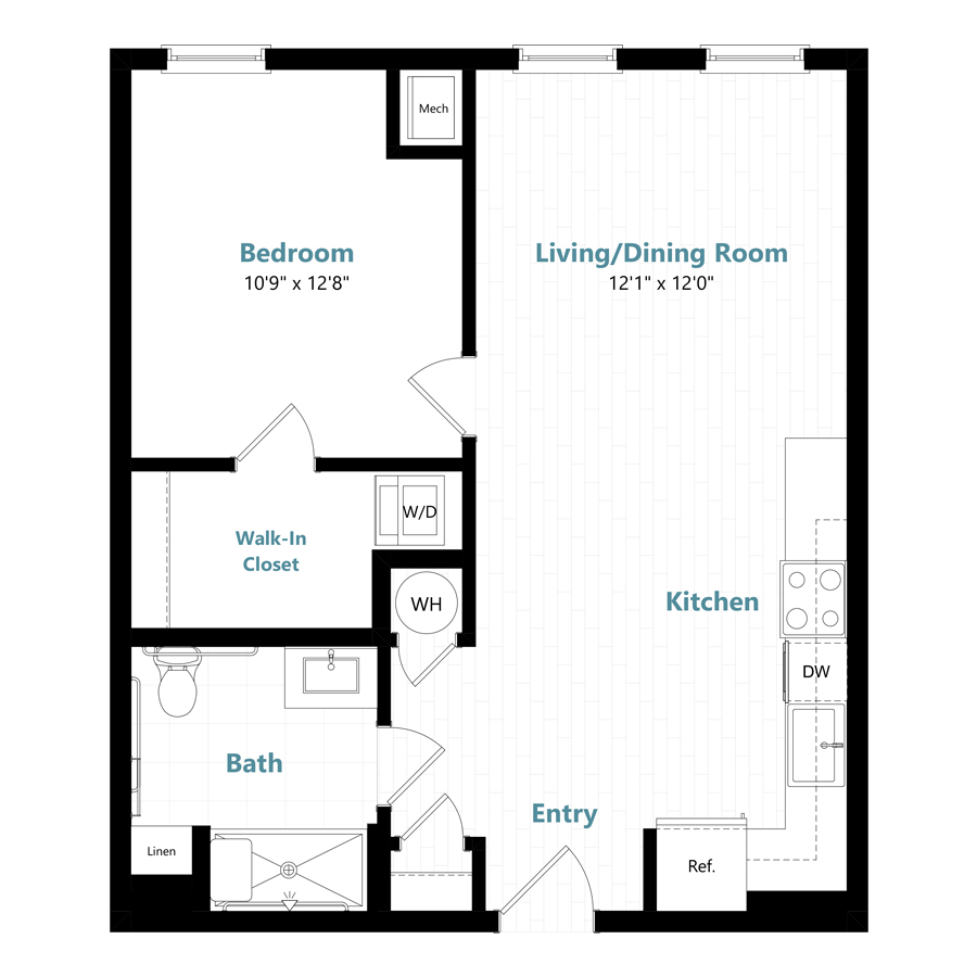 A1. 2A floor plan