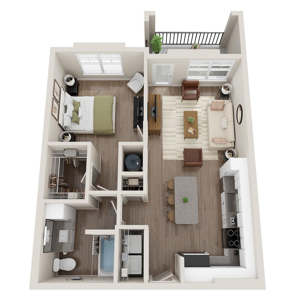 A1 floor plan