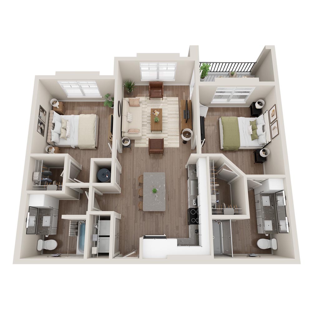 B4 floor plan