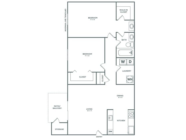 E floor plan
