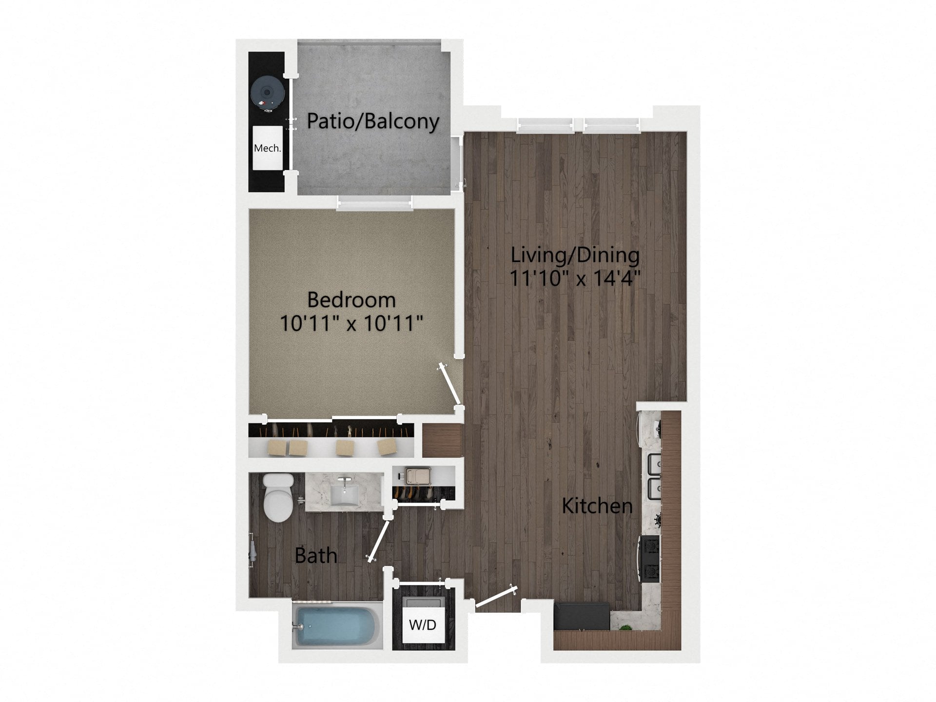 1A floor plan