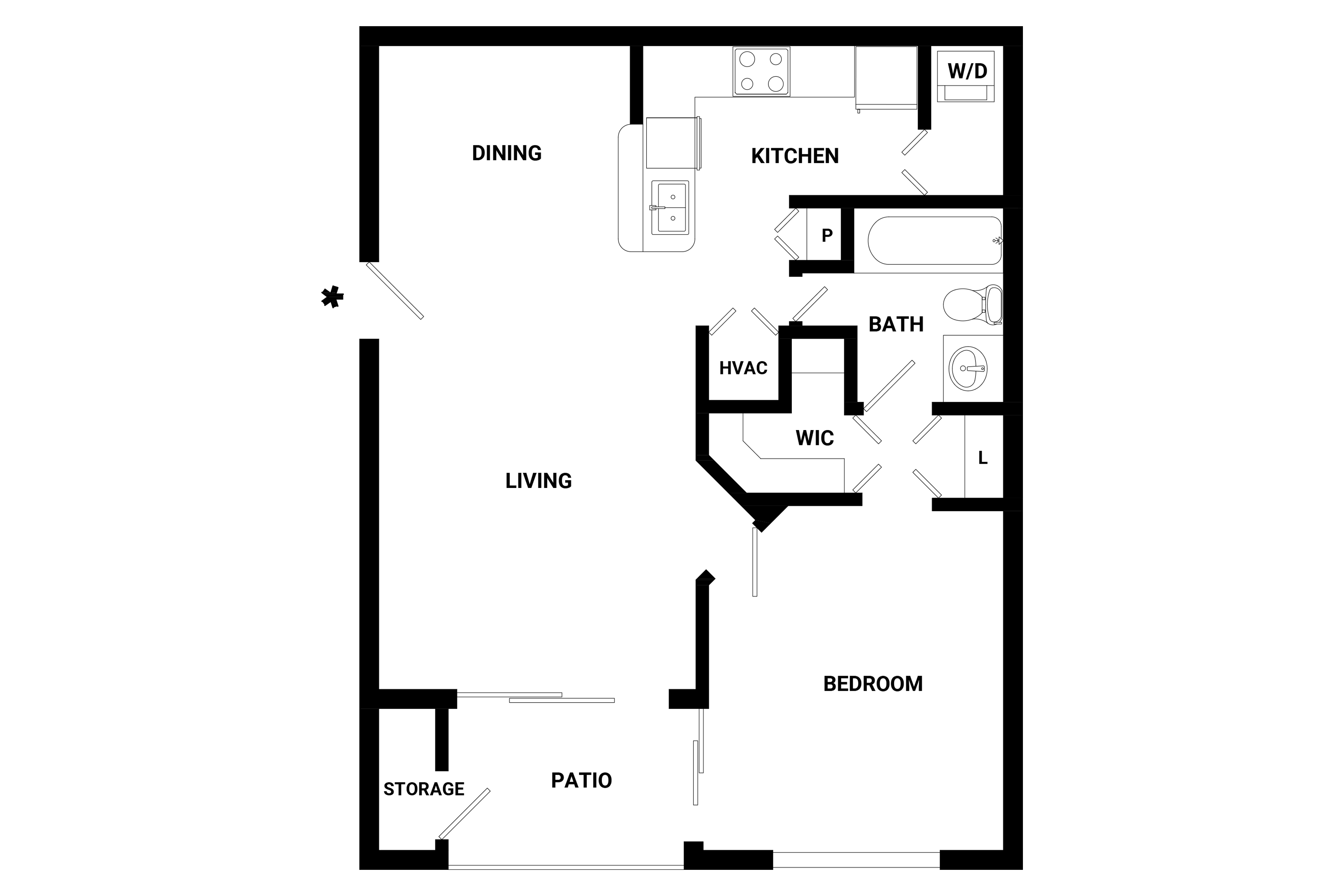 Biarritz floor plan